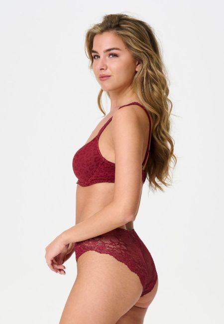 Daily Uni Fit T-Shirt BH 372 ruby wine j