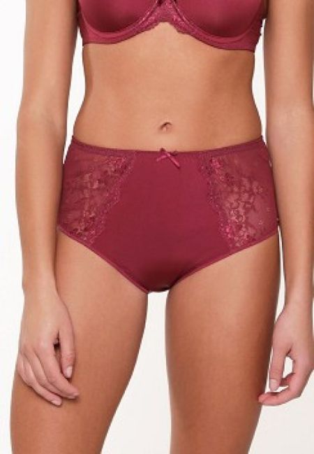 Daily High Waist Brief tawny port