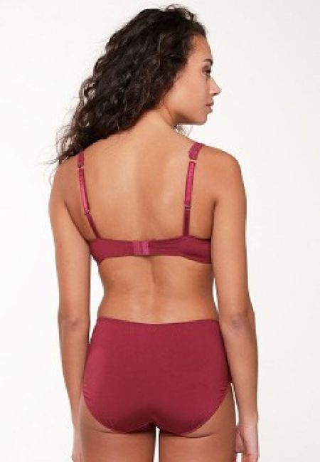 Daily High Waist Brief tawny port