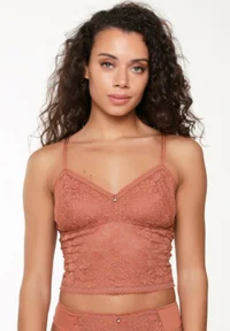 Triangle bralette Ginger bread