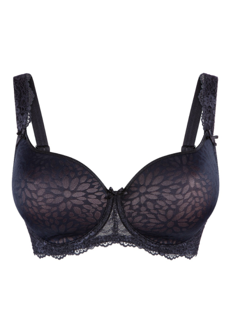 Uni Fit Plus BH 331-zwart/nude