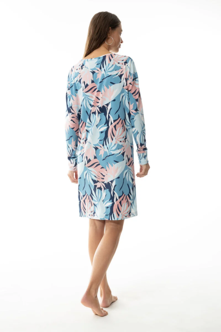 Sleepshirt long sleeve 899 - frost blu