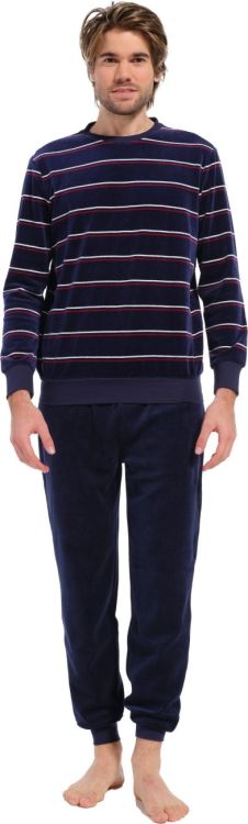 Heren pyjama 273 - dark red