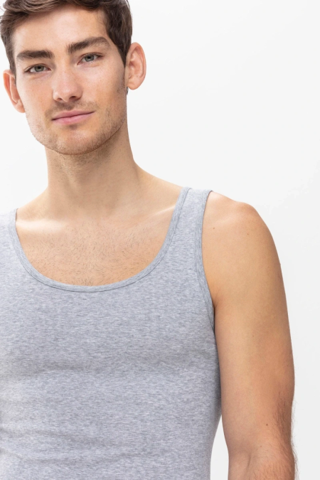 Top hemd zonder mouw  620 light grey