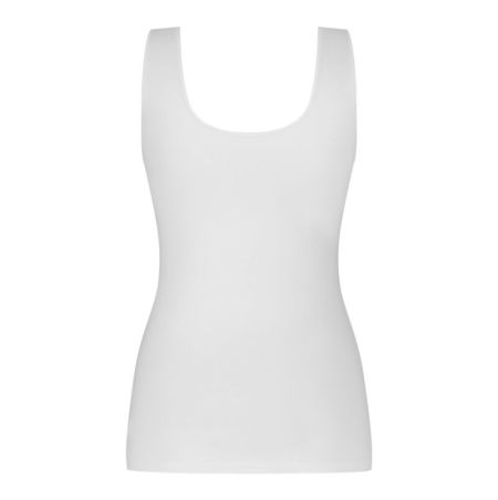 Singlet met kant 001-wit