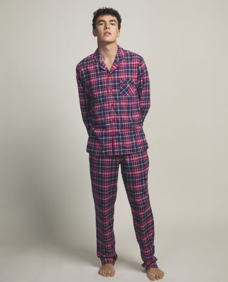 Pyjama set 007-red/marine