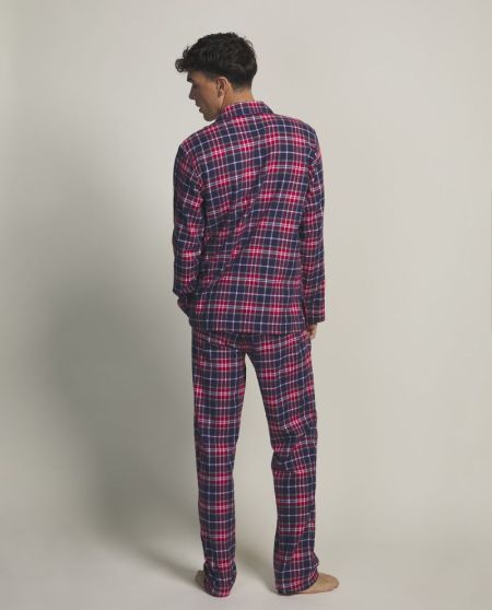 Pyjama set 007-red/marine