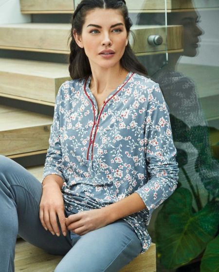 Pyjama 006-azul blue