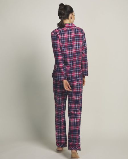 Pyjama 007-red/marine