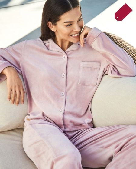 Pyjama doorknoop 009-pink