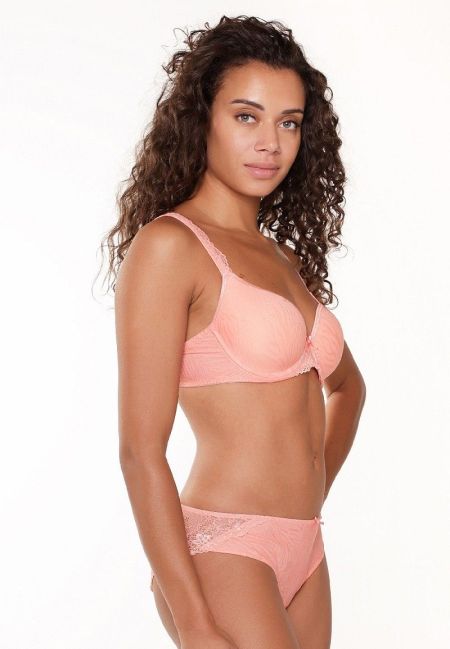 daily lace slip 146-coral jacqu