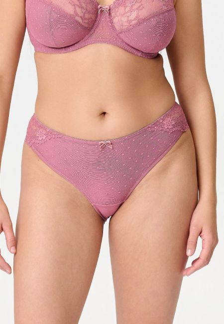 daily lace slip 12 dusty rose