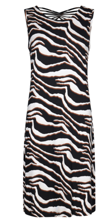 Sleeveless Beach dress 999-black