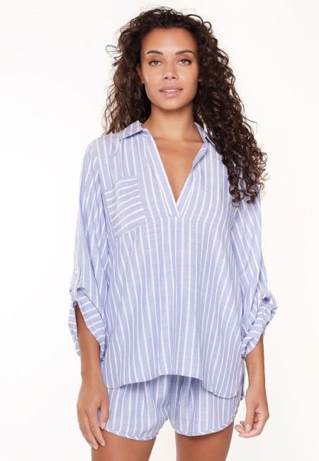 Shortama set stripes PRINT