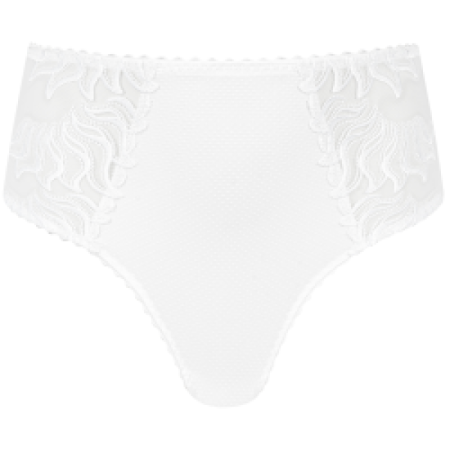 Hoge slip esperanza wit