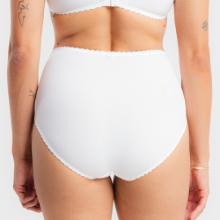 Hoge slip esperanza wit