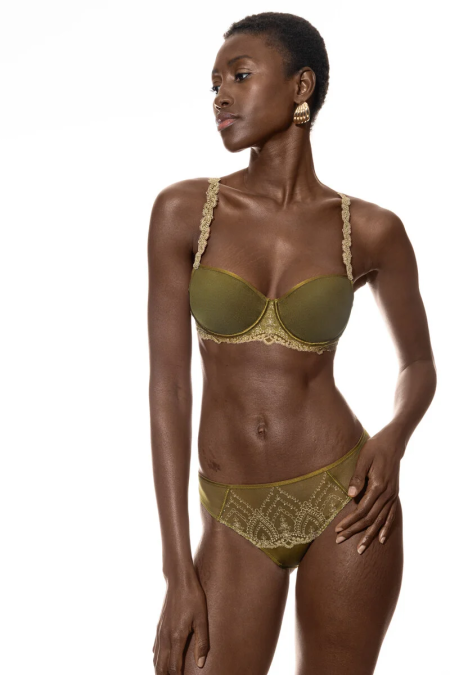 Half cup Spacer bra 1147-urban gree