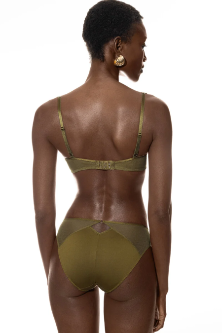 Half cup Spacer bra 1147-urban gree