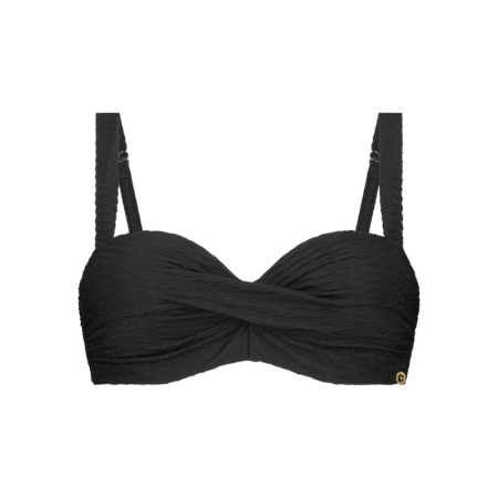 bikini top twisted padded wire 5075-zwart