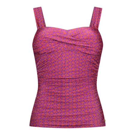 Tankini top twisted padded 5068