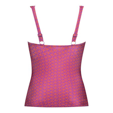Tankini top twisted padded 5068