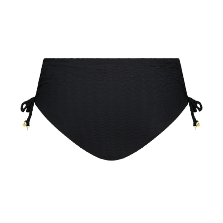 bikini bottom midi bow black  5075-zwart