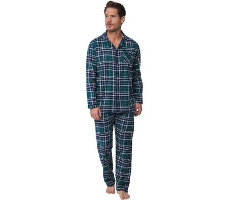Pyjama set 723-dark green