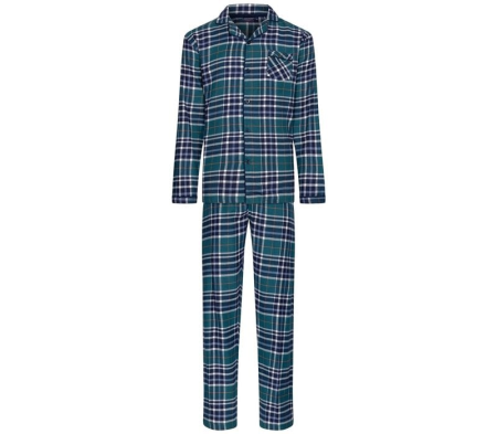Pyjama set 723-dark green