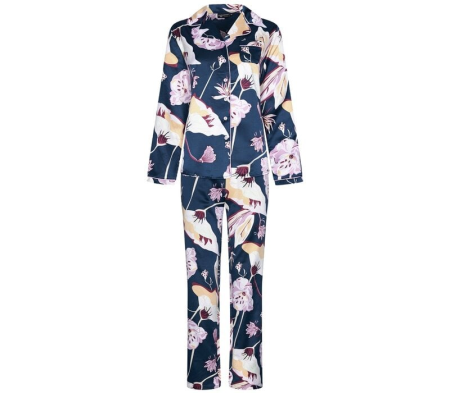 Pyjama doorknoop set 563-dark blue