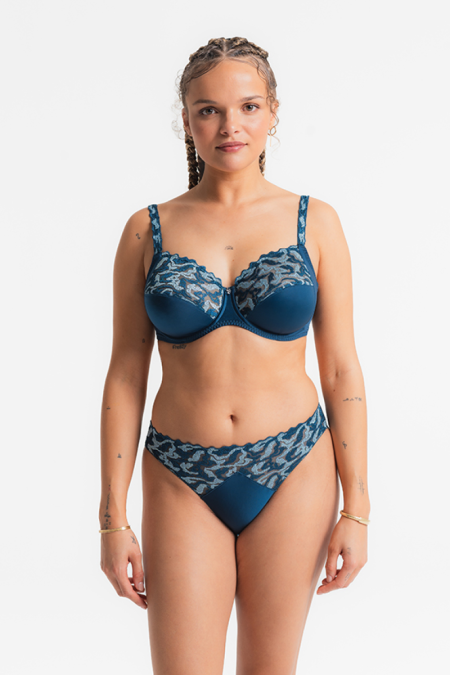 bh electric waves blauw néon botanica