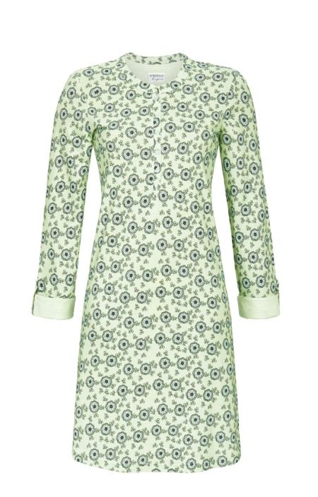 Slaapkleed met knopen 562-green tea
