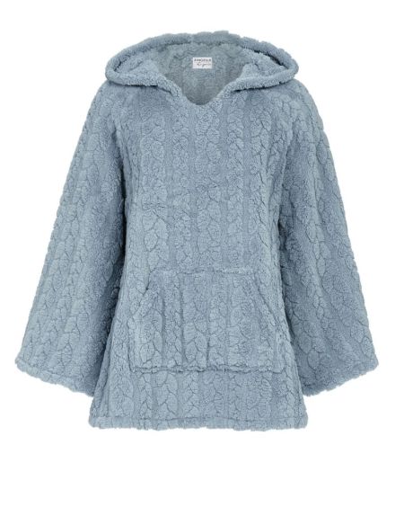 Poncho 245-asia blue
