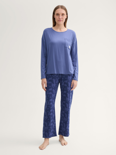 Pyjama set 625-blau-mittel