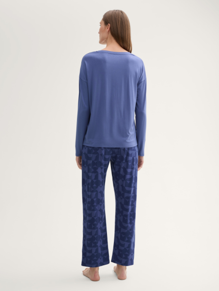 Pyjama set 625-blau-mittel