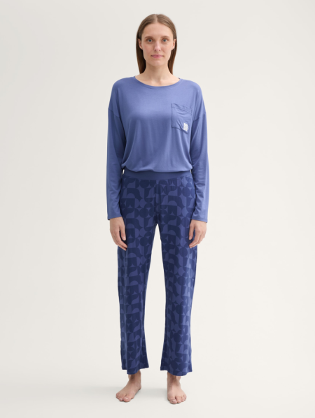 Pyjama set 625-blau-mittel