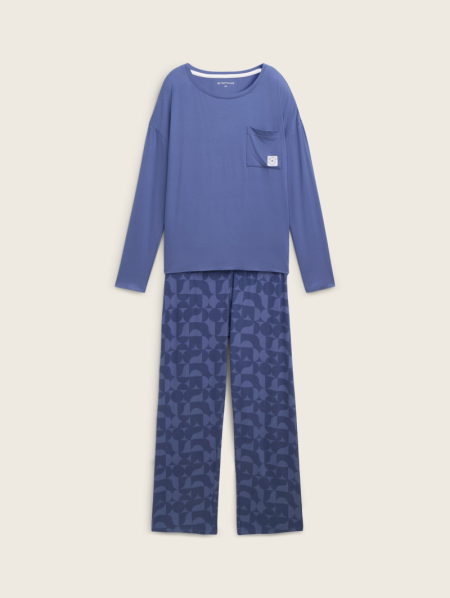 Pyjama set 625-blau-mittel