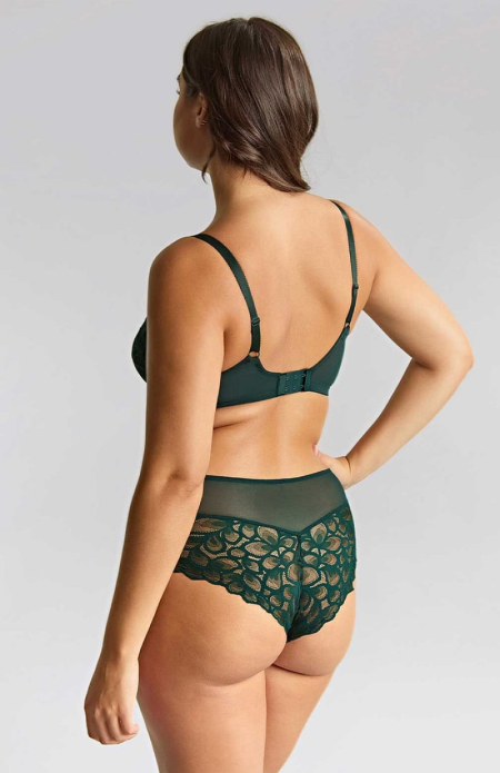 slip allure forest green