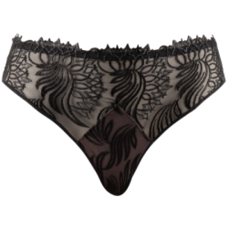 Slip swan noir