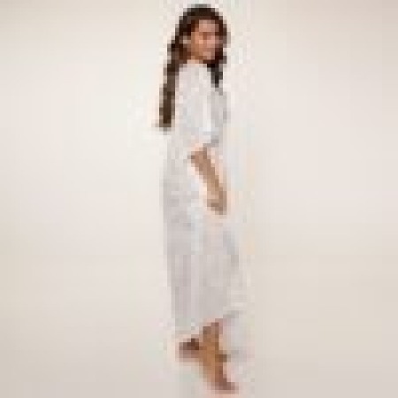 lange kaftan off white