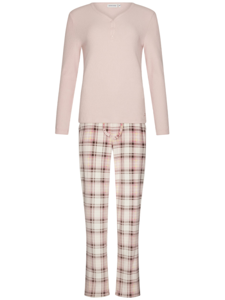 pyjama met buttons 210-PINK