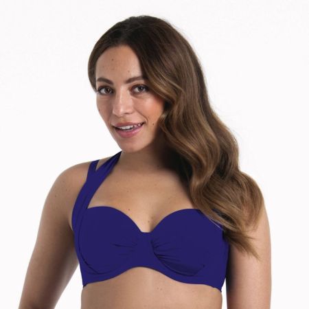 bikini top 329-blue violet