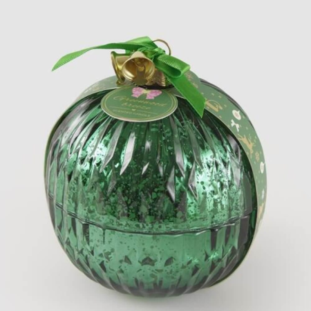kerstbal kaars princess of the groen
