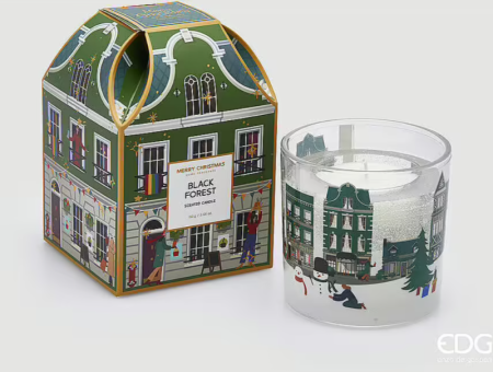 kaars met ledlicht groen
