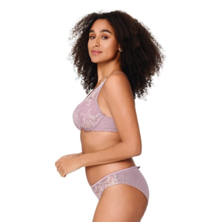 PUSH UP BH TAUPE ROOS