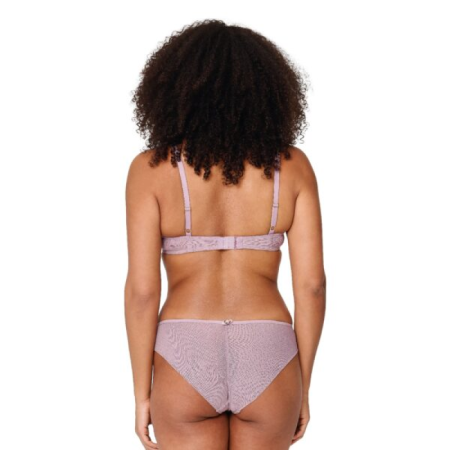 PUSH UP BH TAUPE ROOS