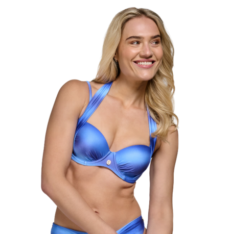 bikini top  blauw