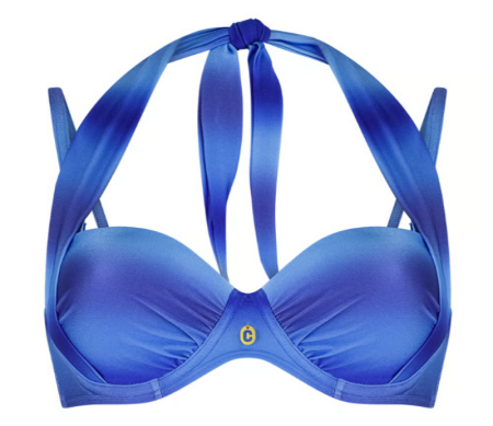 bikini top  blauw