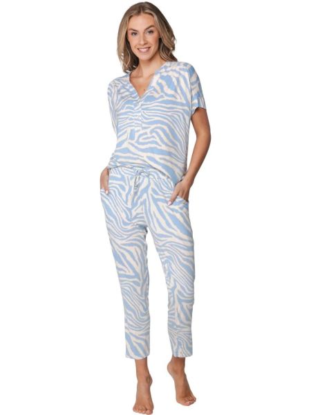 pyjama set 500-light blue